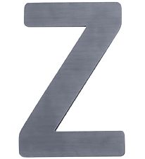 Sebra Træbogstaver - Z - Grå