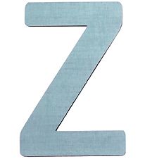 Sebra Træbogstaver - Z - Pastel Dreng