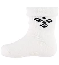 Hummel Gåstrømper - HMLSnubbie - Hvid m. Dupper