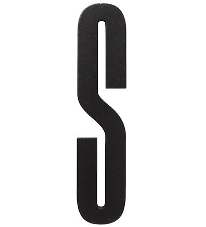 Design Letters Træbogstaver - S - Sort