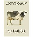 Hipd Plakat - A3 - Cow
