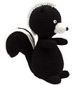 NatureZoo Bamse - Sir Stinkdyr - 18 cm - Sort/Hvid