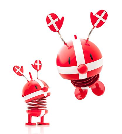 Hoptimist Baby Roligan - 7 cm - Rød