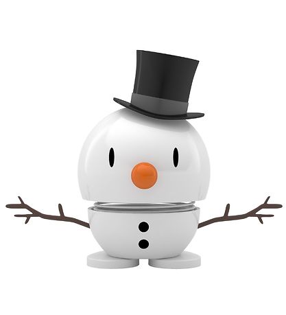 Hoptimist Baby Bumble - 9 cm - Snowman - Hvid