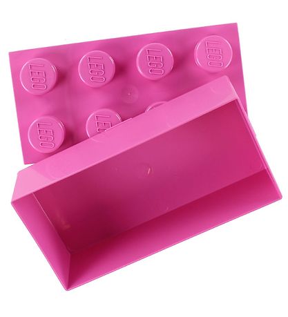 LEGO® Storage Madkasse - 8 Knopper - Pink