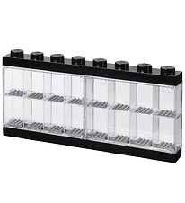 LEGO® Storage Minifigur Display - 16 rum - 38 cm - Sort