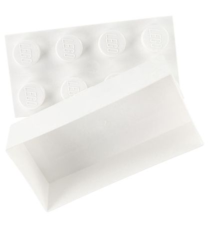 LEGO® Storage Madkasse - 8 Knopper - Hvid