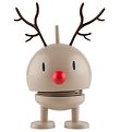 Hoptimist Baby Bumble - Rudolf - 10 cm - Brun