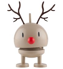 Hoptimist Baby Bumble - Rudolf - 10 cm - Brun