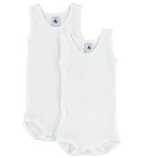 Petit Bateau Body - 2-pak - U/Æ - Hvid