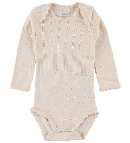 Noa Noa miniature Body - L/Æ - Lys Koral m. Hulmønster