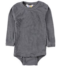 Joha Body l/æ - Uld/Silke - Mørkegrå