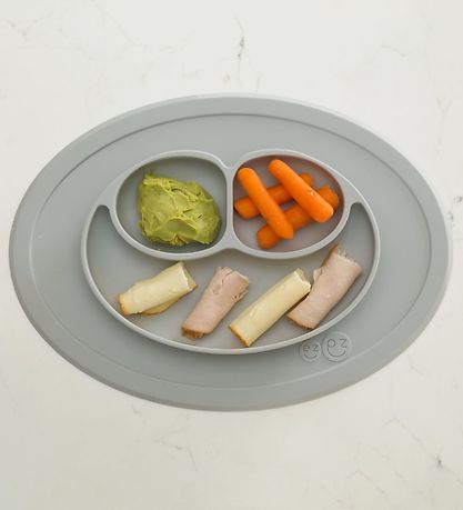 EzPz Mini Mat - Silikone - Lysegrå