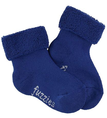 Fuzzies Frotte Strømper - Blå