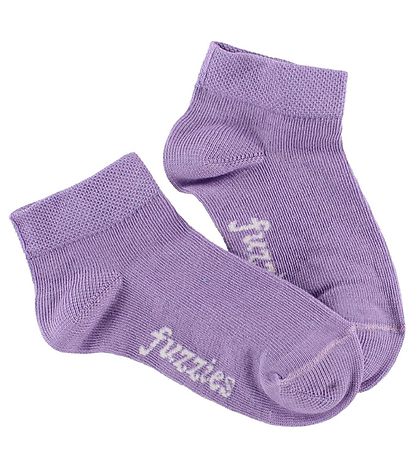 Fuzzies Ankle Socks - 2-Pack - Lavender