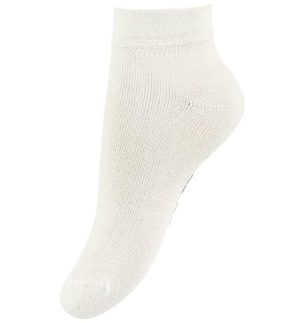Fuzzies Ankelstrømper - 2-Pak - Hvid