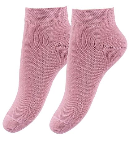 Fuzzies Ankelstrømper - 2-Pak - Rosa