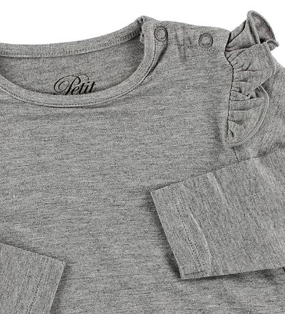 Petit By Sofie Schnoor Bluse - Gråmeleret