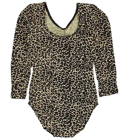 MarMar Gymnastikdragt l/æ - Leo Rika - Brun Leopard
