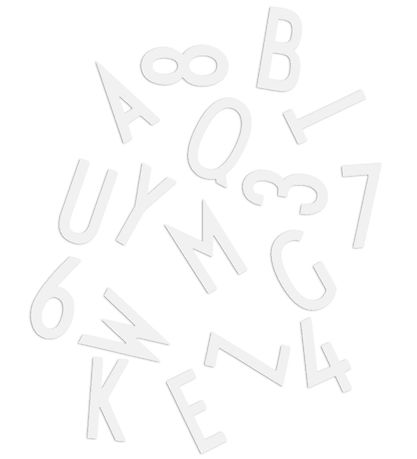 Design Letters Bogstaver - XL - Hvid
