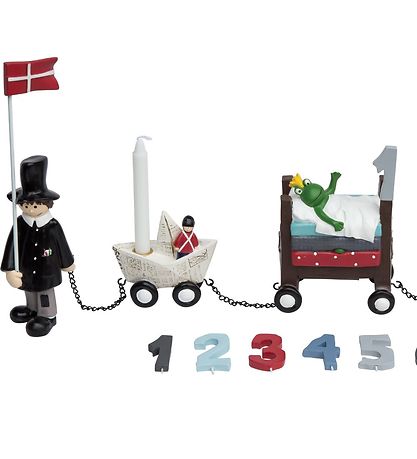 Kids by Friis Fødselsdagstog - 45 cm - Eventyr Dreng