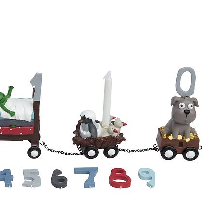 Kids by Friis Fødselsdagstog - 45 cm - Eventyr Dreng