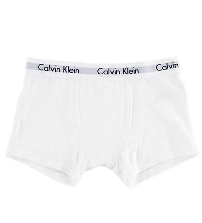 Calvin Klein Boxershorts - 2-pak - Gråmeleret/Hvid