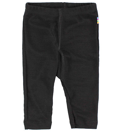 Joha Leggings - Uld/Silke - Sort