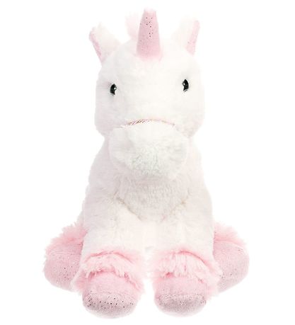 Teddykompaniet Bamse - Enhjørning - 30 cm - Hvid