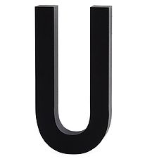Design Letters Alubogstav - U - Sort