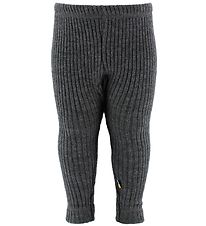 Joha Leggings - Uld - Koksgrå