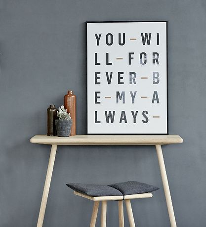 I Love My Type Plakat - A3 - Just My Type - Forever Always