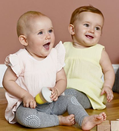 GoBabyGo Kravleleggings - Mørk Gråmeleret