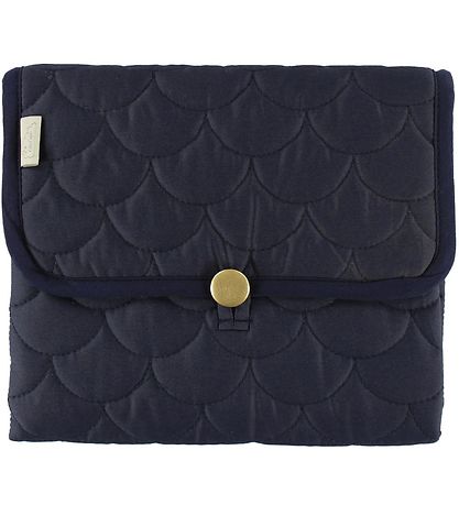 Cam Cam Pusleunderlag - Quilted - 70x44 cm - Navy