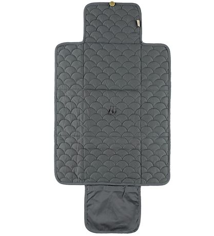 Cam Cam Pusleunderlag - Quilted - 70x44 cm - Charcoal