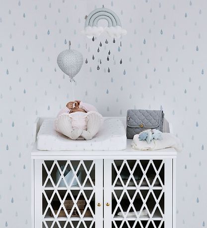 Cam Cam Pusleunderlag - Quilted - 70x44 cm - Charcoal