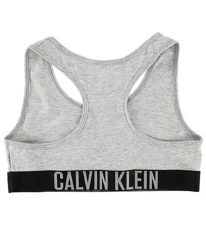 Calvin Klein Top - 2-pak - Gråmeleret/Sort
