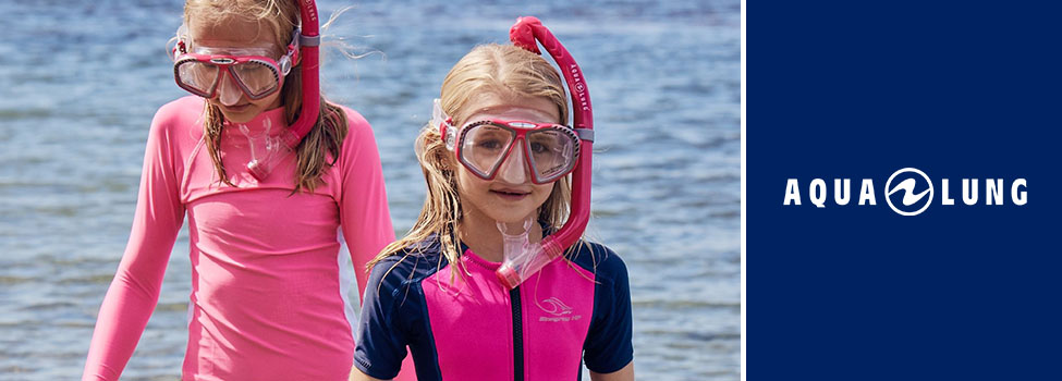 Aqua Lung snorkel, svømmeudstyr m.m.