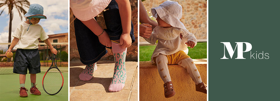 MP strømper, huer mv. til baby og børn