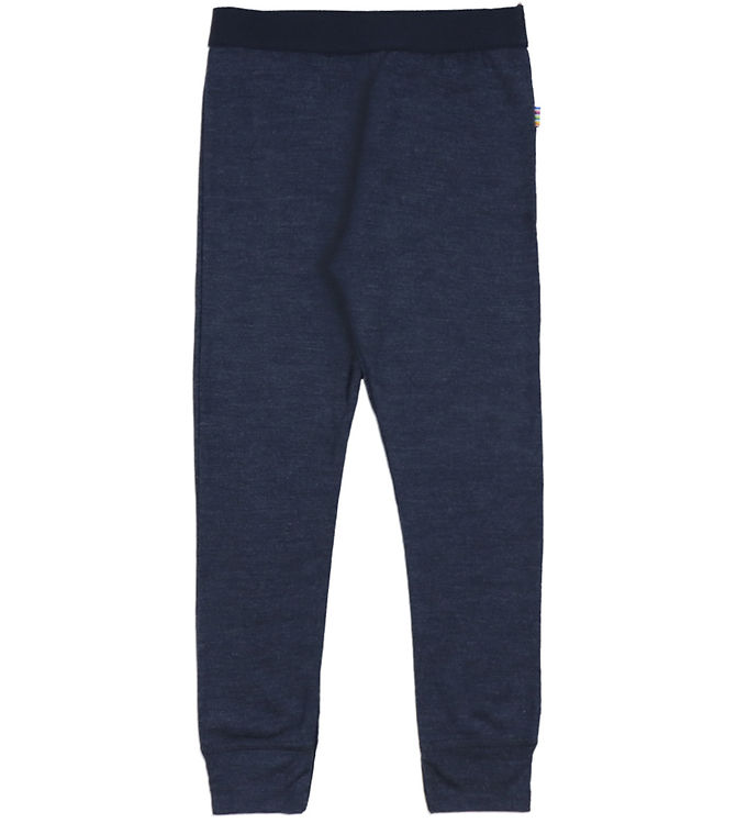 Joha Leggings - Uld/Silke - Navy