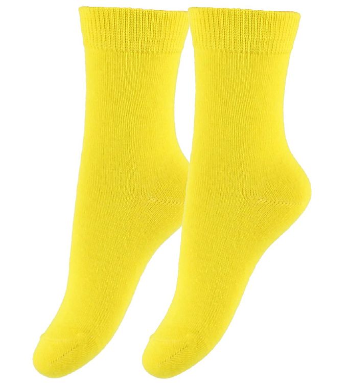 Fuzzies Strømper 2-Pak - Gul