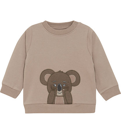 Minymo Sweatshirt - Taupe Gray Minymo Sweatshirt - Taupe Gray