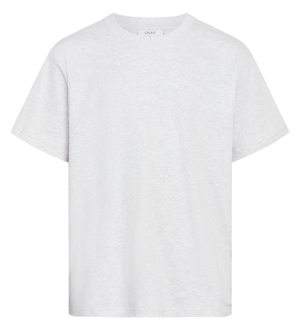 Grunt T-Shirt - GrYaet - Snow Melange - Grunt - 18 Jahre (188) - T-Shirts