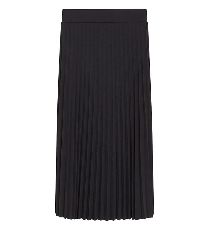 Grunt Nederdel - Plissé - GrHanne - Sort