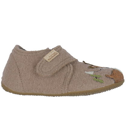 Living Kitzbühel Hjemmesko - Babyklettschuh - Timeless Taupe Living Kitzbühel Hjemmesko - Babyklettschuh - Timeless Taupe