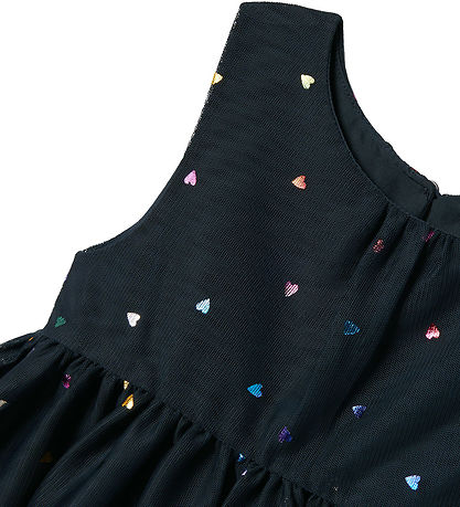 Name It Kjole - NmfVabos - Dark Sapphire m. Hjerter Name It Kjole - NmfVabos - Dark Sapphire m. Hjerter