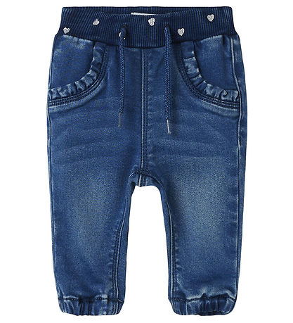 Name It Jeans - Fleece - NbfRose - Medium Blue Denim
