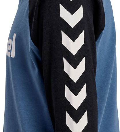 Hummel Bluse - hmlBOYS - Bering Sea/Black
