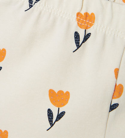 Name It Cykelshorts - NbfVandora - Jet Stream m. Blomster
