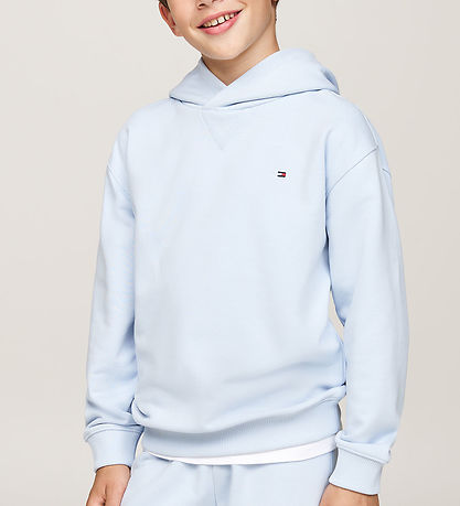Tommy Hilfiger Hættetrøje - U Timeless - Breezy Blue
